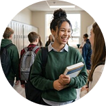 Student social interaction Waxahachie Prep Academy